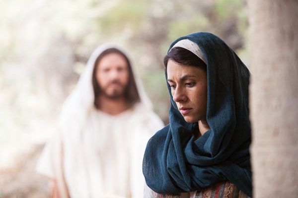 Mary Magdalene and Jesus Christ