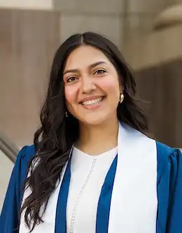 Amy Ortiz Sanchez, journalism student and 2025 commencement student speaker